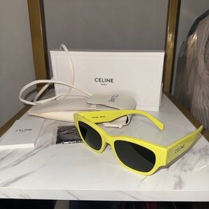 CELINE NEON MONOCHROM SUNGLASSES full set